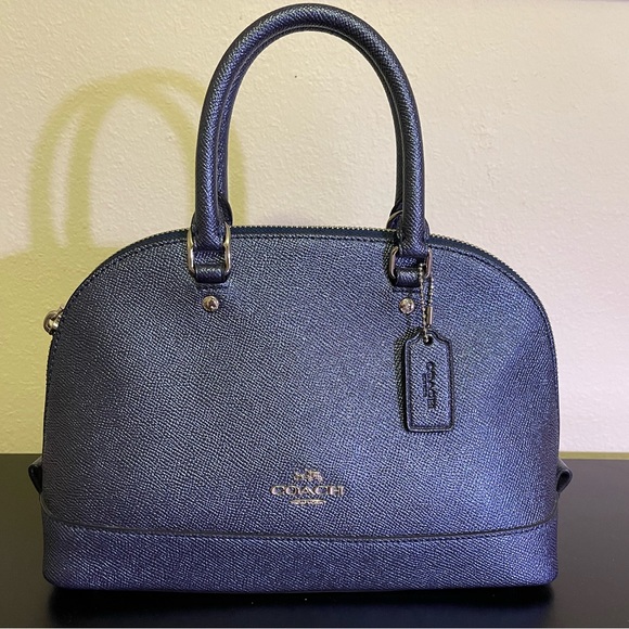 Blue Coach Purse - Picture 2 of 7